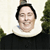 Eva, sognepræst, blind. På plakaten ses sognepræsten Eva stå foran den hvidkalkede Snesere kirke på Sydsjælland