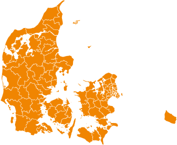 Danmarkskort