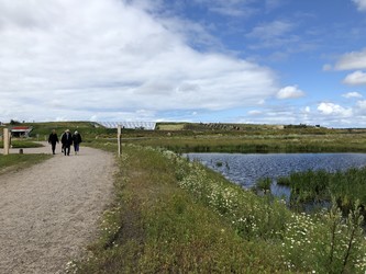 Naturkraft -  Ankomst og stisystemet