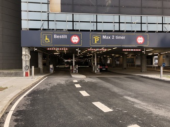 Københavns Lufthavn - Ankomst i bil