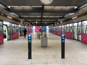 Københavns Lufthavn - Ankomst til lufthavnen via metro