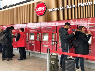 Københavns Lufthavn - Ankomst med tog