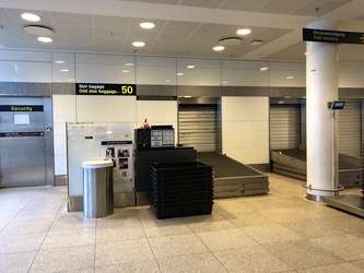 Københavns Lufthavn - Ankomst med tog