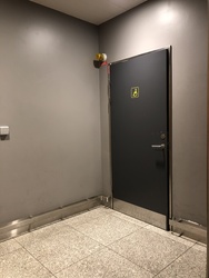 Københavns Lufthavn - Terminal 2 - Toilet ved Norwegian tjek in