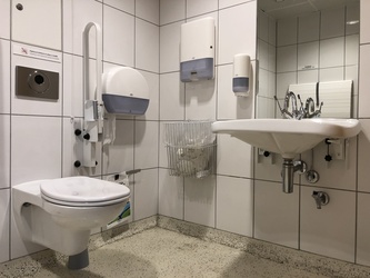 Københavns Lufthavn - Toilet (efter security) ved Assistancecenter