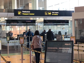 Københavns Lufthavn - Efter security - Paskontrol til flyvninger uden for Schengen