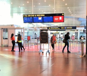 Københavns Lufthavn - Efter security - Paskontrol til flyvninger uden for Schengen