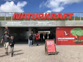 Naturkraft -  Ankomst og stisystemet