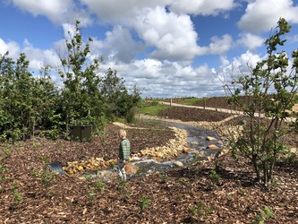 Naturkraft -  Ankomst og stisystemet