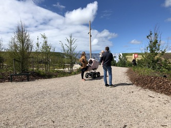 Naturkraft -  Ankomst og stisystemet